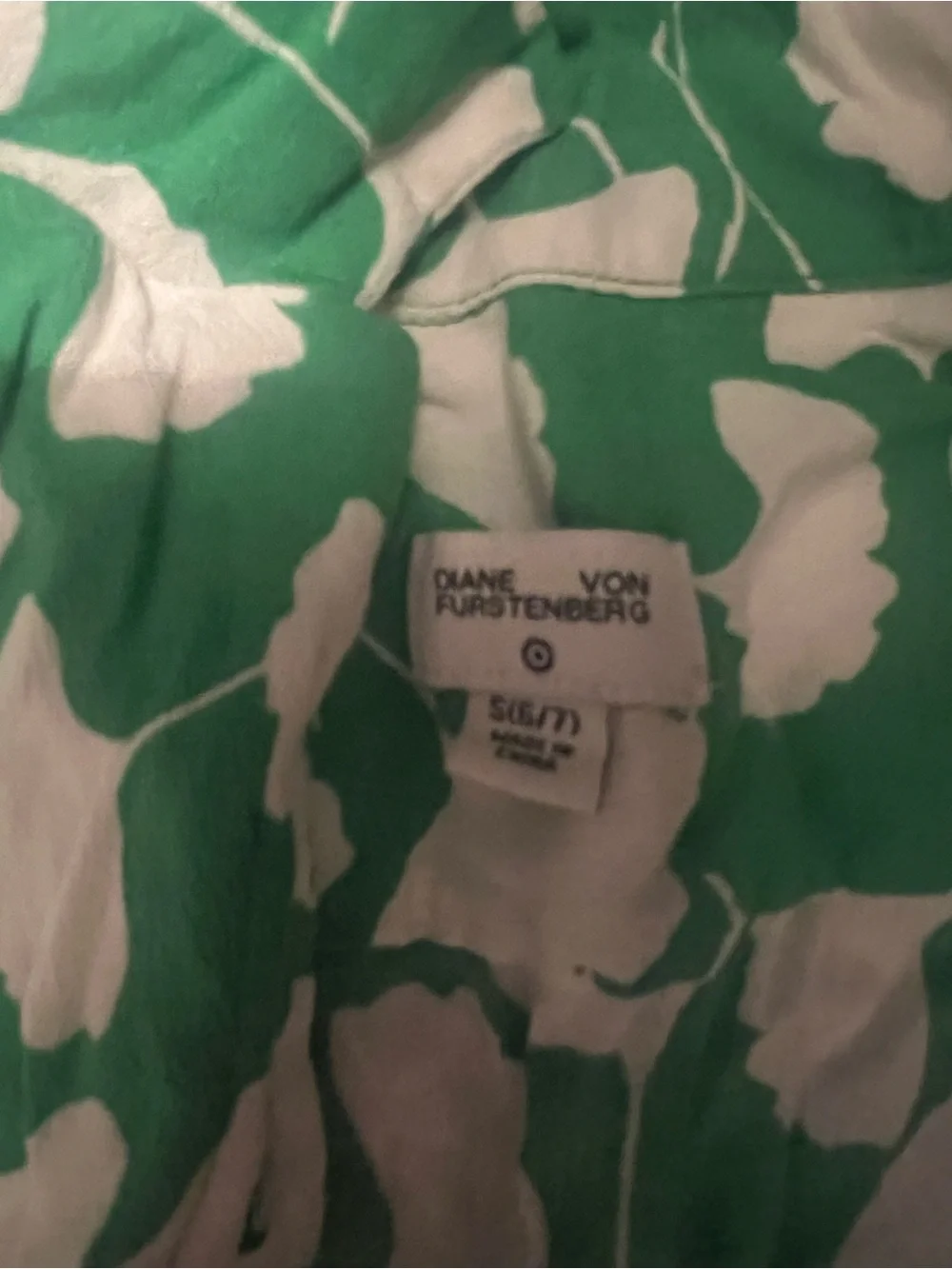 Green and White Leaf Print Short Sleeve Jumpsuit by target